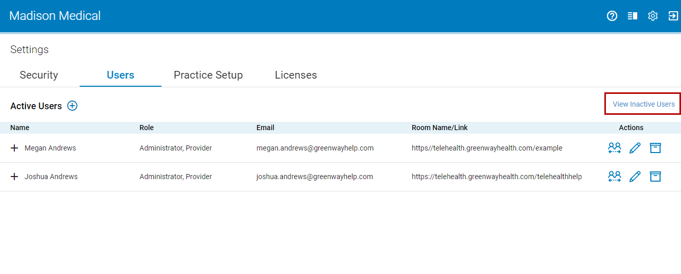View Inactive Users