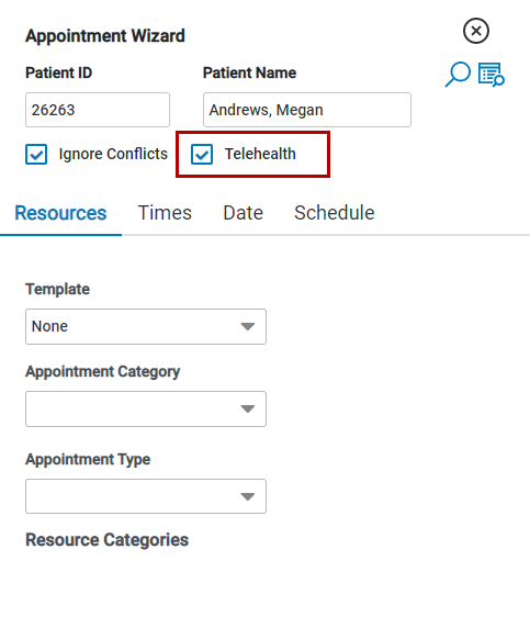 Appointment Wizard - v18.30 or later