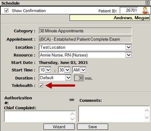 Schedule Window - v18.00