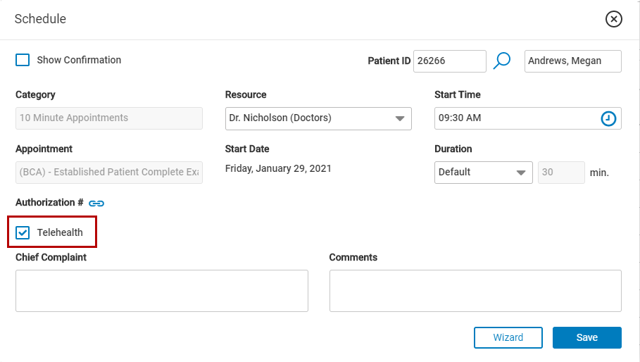 Schedule Window - v18.30 or later