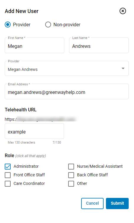 Add New User