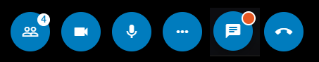 Chat indicator